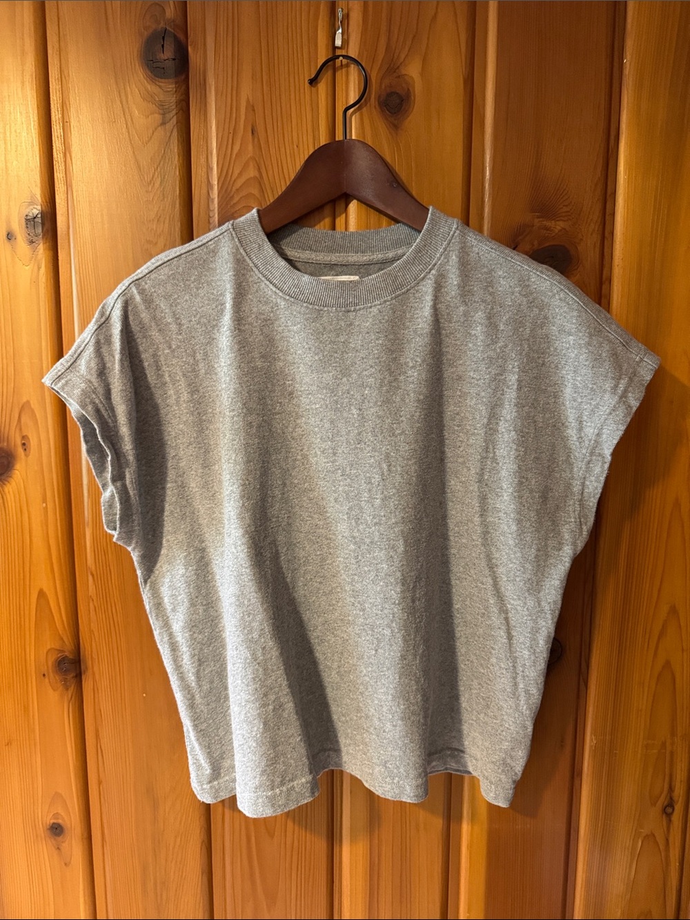 Le Bon Shoppe Jeanne Tee Ht Grey
